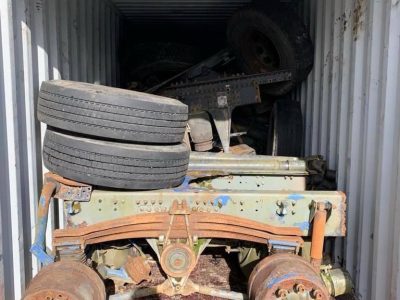 Front cut loading to Middle East