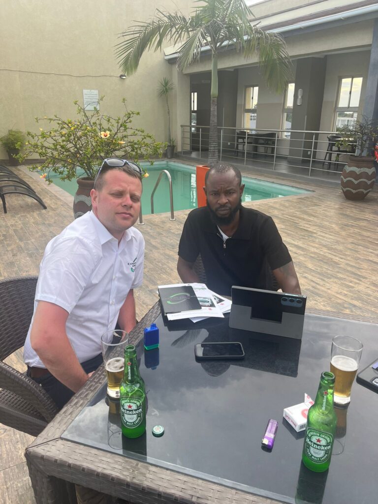 Visiting Customers in Zambia